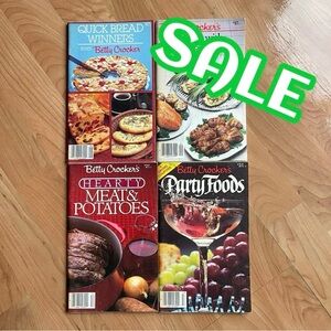 Vintage 1985 Betty Crocker Cookbook Magazines Bundle of Four